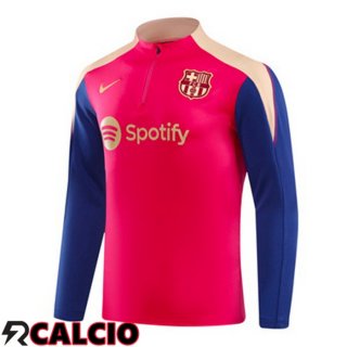 Felpa Allenamento FC Barcellona Rosa Blu 2024/2025