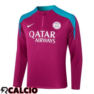 Felpa Allenamento Paris PSG Viola 2024/2025