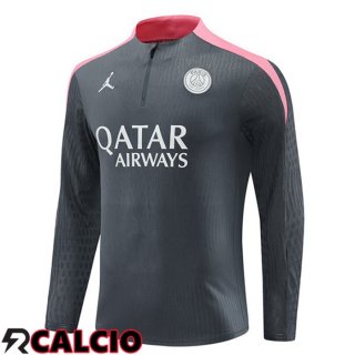 Felpa Allenamento JORDAN Paris PSG Grigio 2024/2025