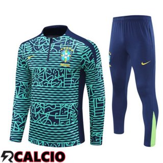 Insieme Tuta Calcio Brasile Verde 2024/2025