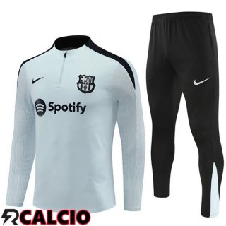 Insieme Tuta Calcio FC Barcellona Grigio 2024/2025