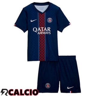 Maglie Calcio Paris PSG Bambino Prima Blu Reale 2025/2026