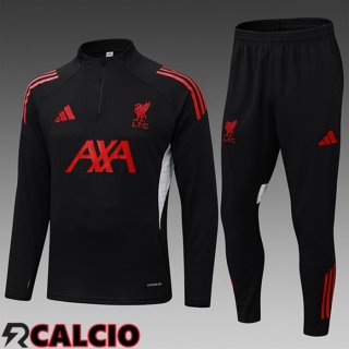 Insieme Tuta Calcio FC Liverpool Bambino Nero 2025/2026