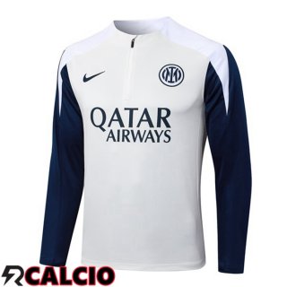 Felpa Allenamento Inter Milan Bianco 2025/2026
