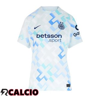Maglie Calcio Inter Milan Donna Seconda Bianco Blu 2025/2026
