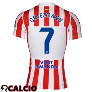 Maglie Calcio Atletico Madrid (GRIEZMANN 7) Prima Rosso 2025/2026
