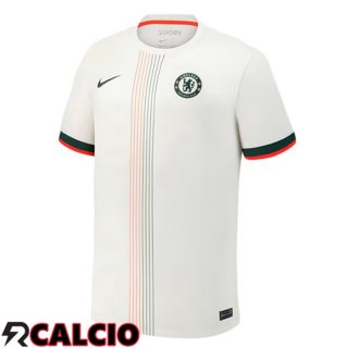 Maglie Calcio FC Chelsea Seconda Bianco 2025/2026