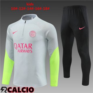 Insieme Tuta Calcio Paris PSG Bambino Grigio 2023/2024