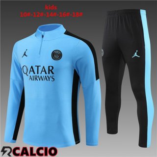 Insieme Tuta Calcio JORDAN Paris PSG Bambino Blu 2023/2024