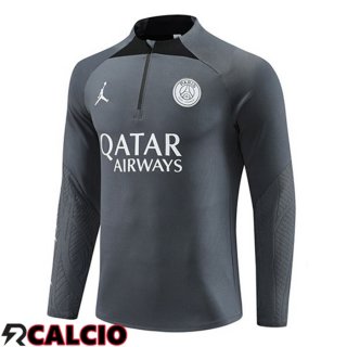 Felpa Allenamento JORDAN Paris PSG Grigio 2023/2024