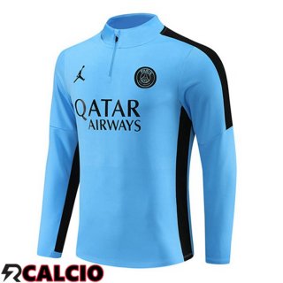 Felpa Allenamento JORDAN Paris PSG Blu 2023/2024
