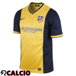 Maglie Calcio Atletico Madrid Retro Seconda Giallo 2013-2014