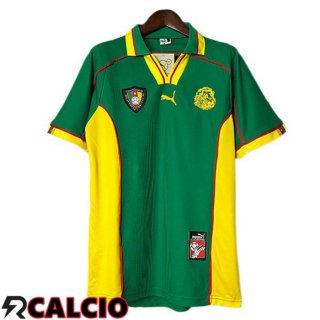 Maglie Calcio Camerun Retro Prima Verde Giallo 1998