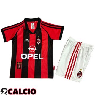 Prima Maglia AC Milan Retro Bambino 1998/1999