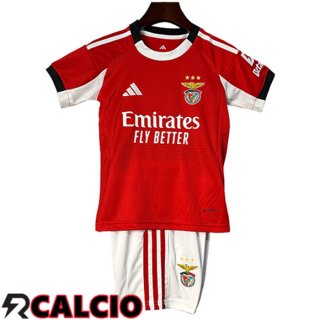 Prima Maglia Benfica Bambino 2025 2026
