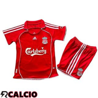 Prima Maglia FC Liverpool Retro Bambino 2006/2008