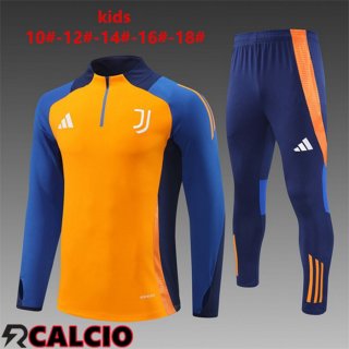 Insieme Tuta Calcio Juventus Bambino Arancia 2024/2025