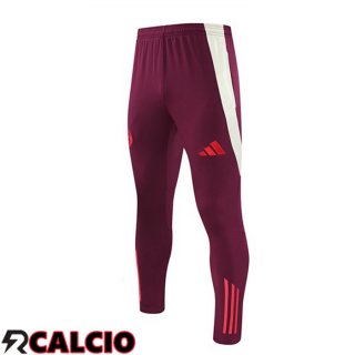 Pantaloni Da Allenamento Bayern Monaco Rosso 2024/2025