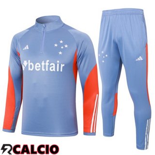 Insieme Tuta Calcio Cruzeiro EC Grigio 2024/2025