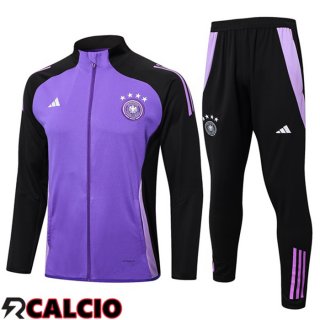 Insieme Tuta Calcio - Giacca Germania Viola 2024/2025