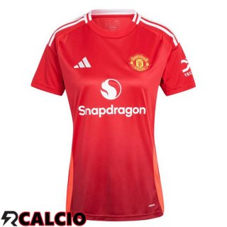 Prima Maglia Manchester United Donna Rosso 2024/2025