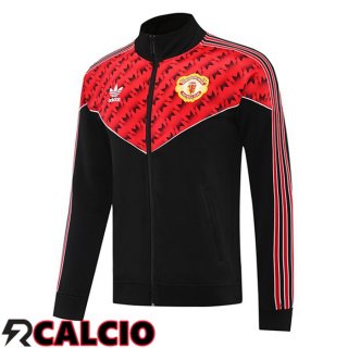 Giacca Calcio Manchester United Rosso Nero 2025/2026