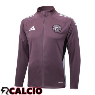 Giacca Calcio Manchester United Viola 2025/2026