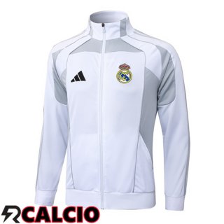 Giacca Calcio Real Madrid Bianco 2025/2026