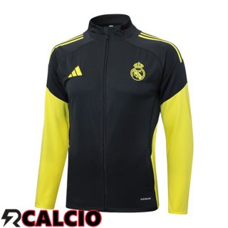 Giacca Calcio Real Madrid Blu Reale Giallo 2025/2026