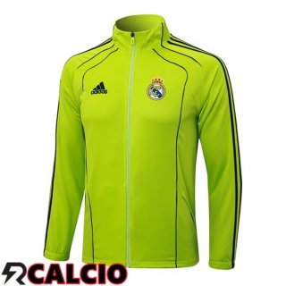 Giacca Calcio Real Madrid Verde 2025/2026