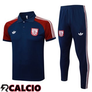 Insieme Polo Arsenal + Pantaloni Blu Reale 2025/2026