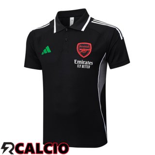 Maglia Polo Arsenal Nero 2025/2026