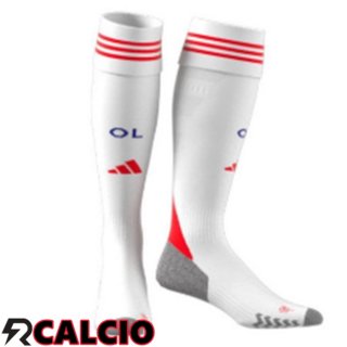 Prima Calzini Calcio Lione OL Bianco 2025/2026