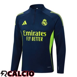 Felpa Allenamento Real Madrid Blu Reale 2025/2026