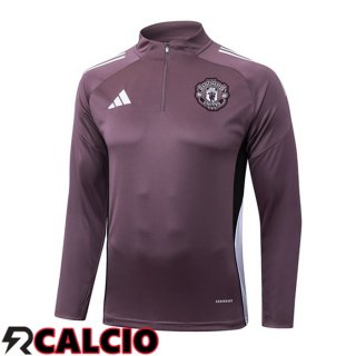 Felpa Allenamento Manchester United Viola 2025/2026