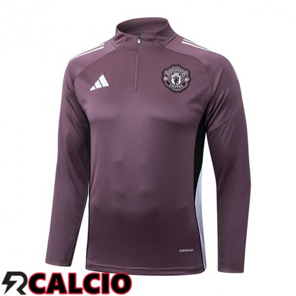Felpa Allenamento Manchester United Viola 2025/2026