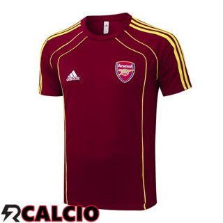 T Shirt Allenamento Arsenal Rosso 2025/2026