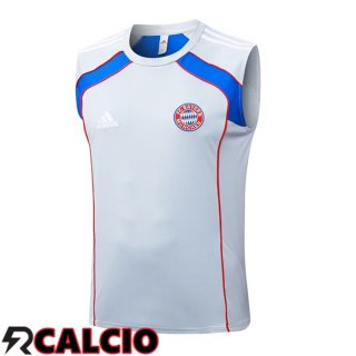 Canotta Allenamento Bayern Monaco Bianco 2025/2026