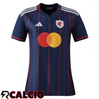 Seconda Maglia Lione OL Donna Blu Reale 2025/2026