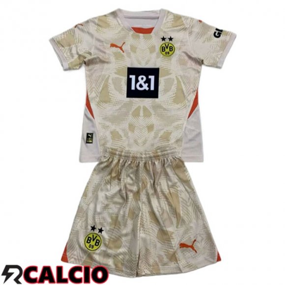 Maglia Dortmund Bambino Portiere Giallo 2024/2025