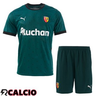 Seconda Maglia RC Lens Bambino Verde 2024/2025