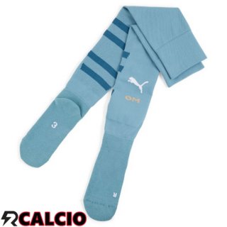 Seconda Calzini Calcio Marsiglia OM Blu 2024/2025
