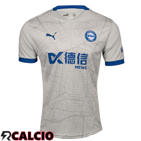 Seconda Maglia Deportivo Alaves Grigio 2024/2025