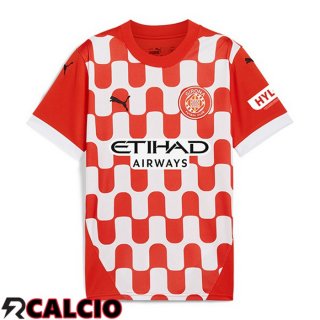 Prima Maglia Girona Rosso Bianco 2024/2025
