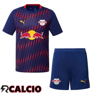 Seconda Maglia RB Leipzig Bambino Rosso Blu Reale 2025/2026