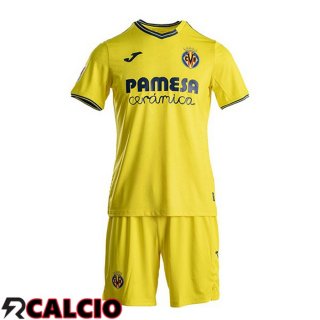 Prima Maglia Villarreal Bambino Giallo 2024/2025