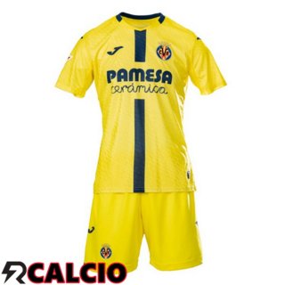Prima Maglia Villarreal Bambino Giallo 2025/2026
