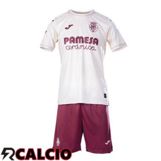 Seconda Maglia Villarreal Bambino Blu 2025/2026