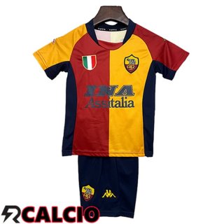 Prima Maglia As Roma Retro Bambino 2001 2002