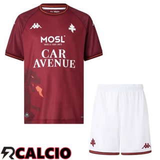 Prima Maglia FC Metz Bambino Marrone 2025/2026